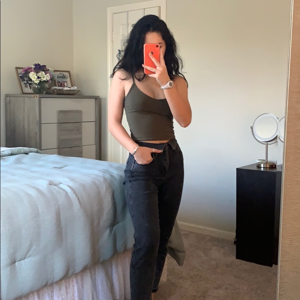 Hollister Black Straight leg Jeans